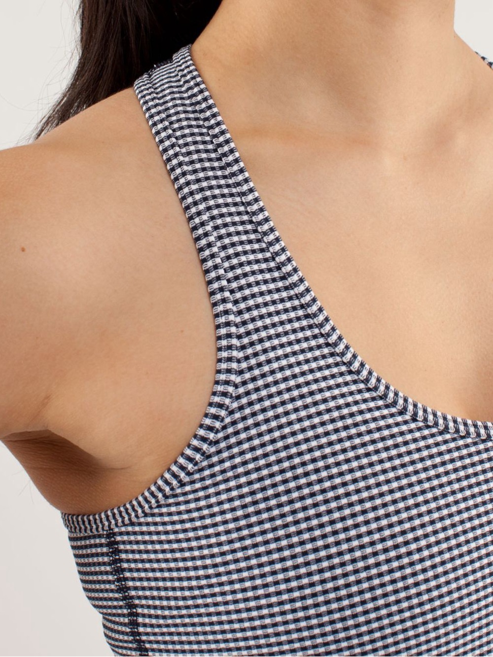 Lululemon Cool Gingham Racerback - Inkwell - Picture 4 of 8